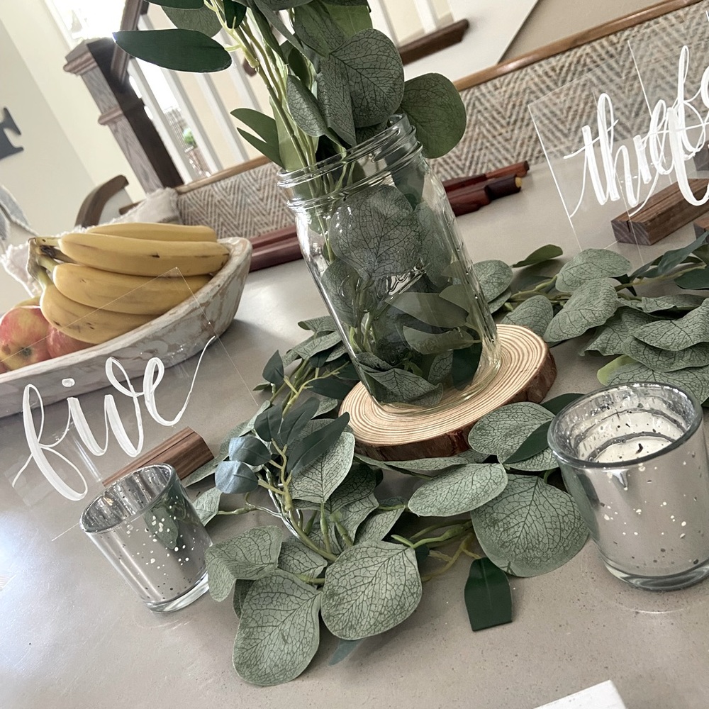 Wedding Table Numbers - Picture 2 of 2